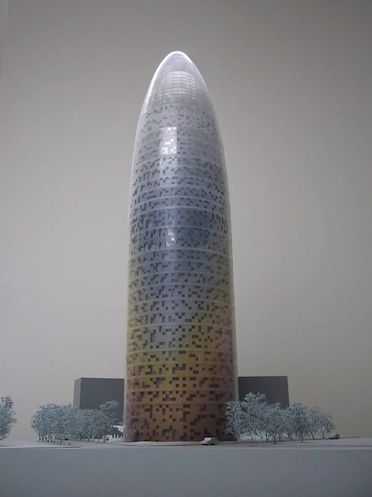 Maquette Torre Glòries, vue 2