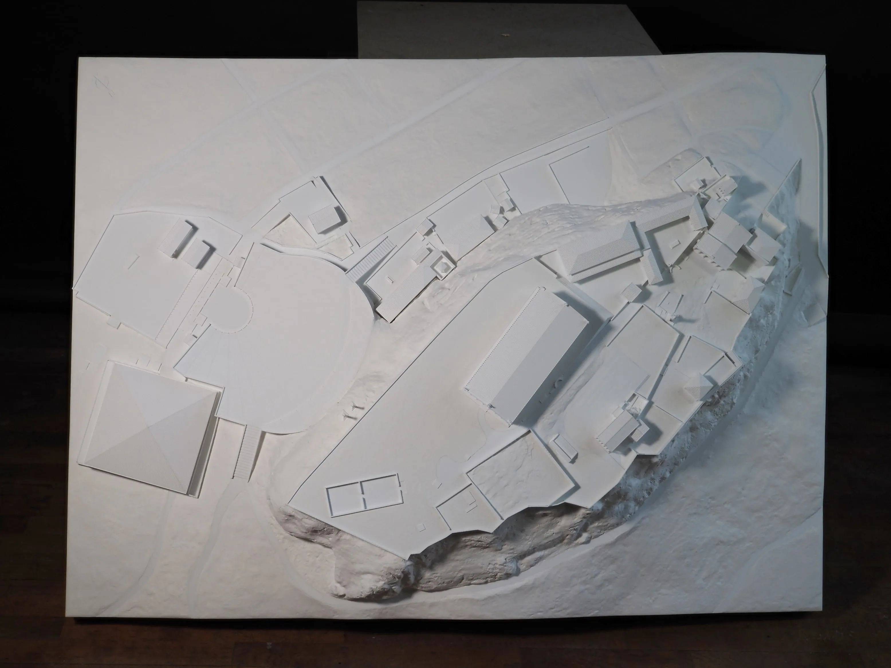Maquette Acropole d'Athènes, vue 5
